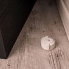 Butée de porte sol DESIGN, Caoutchouc blanc