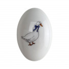 Poignée de fenêtre crémone OIES, Porcelaine de Limoges et Laiton doré