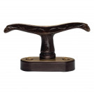Poignée de fenêtre crémone ISABELLA, Laiton doré patiné