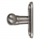 Poignée de fenêtre crémone ALMA, Zamak gris nickel mat