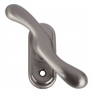 Poignée de fenêtre crémone ALMA, Zamak gris nickel mat
