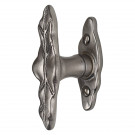 Poignée de fenêtre crémone FEUILLE, Aluminium gris vieil argent