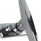 Poignée de fenêtre crémone CHROME, Zamak chrome brillant