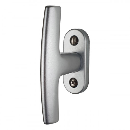 Poignée de fenêtre crémone CHAMONIX, Aluminium anodisé gris argent F1 ou doré F2