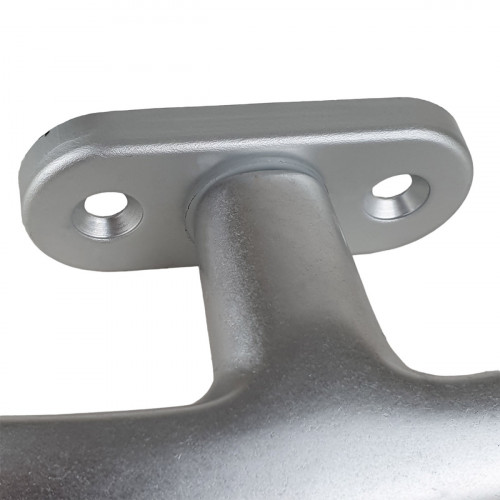 Poignée de fenêtre crémone CHAMONIX, Aluminium anodisé gris argent F1 ou doré F2