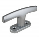 Poignée de fenêtre crémone CHAMONIX, Aluminium anodisé gris argent F1 ou doré F2