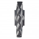 Poignée de fenêtre crémone NANTUA, Aluminium gris aspect patiné