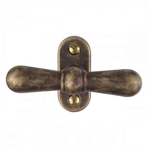 Poignée de fenêtre crémone CARINA, Laiton antique