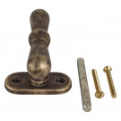 Poignée de fenêtre crémone CARINA, Laiton antique