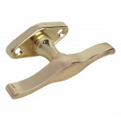 Poignée de fenêtre crémone AGATHE, Zamak doré poli brillant