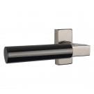 Poignée de fenêtre ALASKA, Inox PVD Titane gris nickel mat et canon de fusil