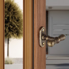 Poignée de fenêtre crémone CARINA, Laiton antique - Ambiance