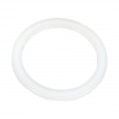 Rondelles Nylon Blanc en lot de 6