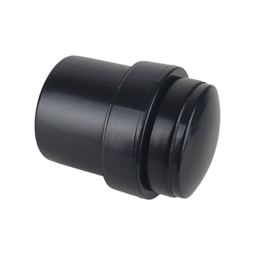 Butée de porte sol CYLINDRIQUE, Aluminium noir