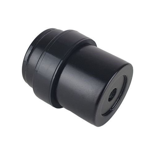 Butée de porte sol CYLINDRIQUE, Aluminium noir