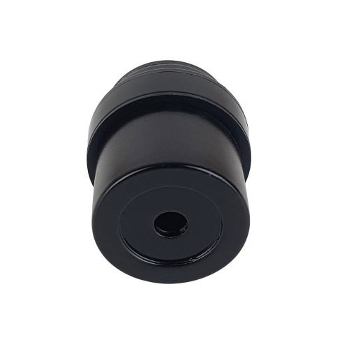 Butée de porte sol CYLINDRIQUE, Aluminium noir