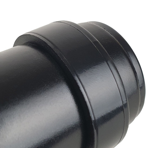 Butée de porte sol CYLINDRIQUE, Aluminium noir