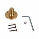 Pommeau de porte LUTECE, Laiton - Accessoires de fixation