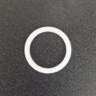 Rondelles Nylon Blanc en lot de 6