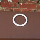 Lot de 6 rondelles Nylon Blanc