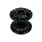 Pommeau de porte MARGUERITE, Zamak Noir