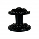 Pommeau de porte MARGUERITE, Zamak Noir