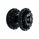 Pommeau de porte MARGUERITE, Zamak Noir