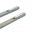 Lot de 2 carré fendu - 7x130 mm