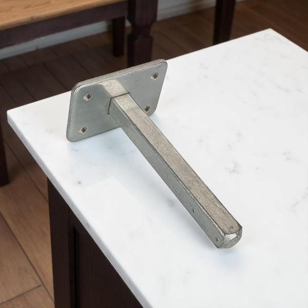 Carré monté sur embase carrée 7x60mm