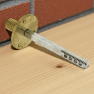 Carré percé adaptation chainette 6x90mm