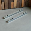 Lot de 2 carrés percés