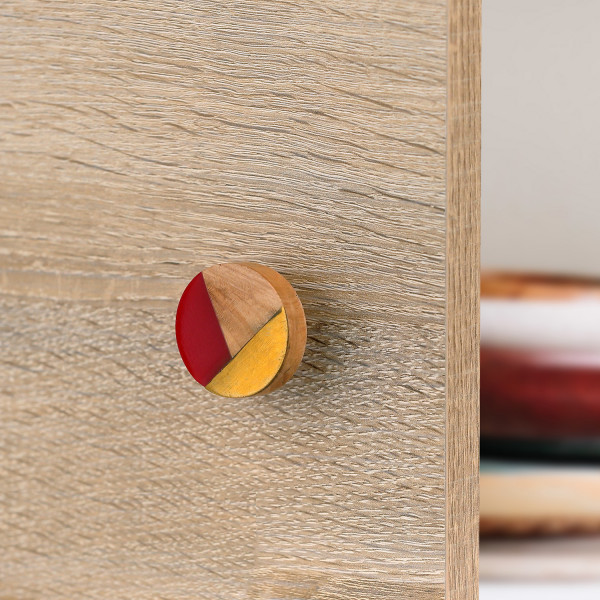 Bouton de meuble en bois BRELAN