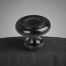 Pommeau de porte d'entrée extérieure LUTECE, Fer noir