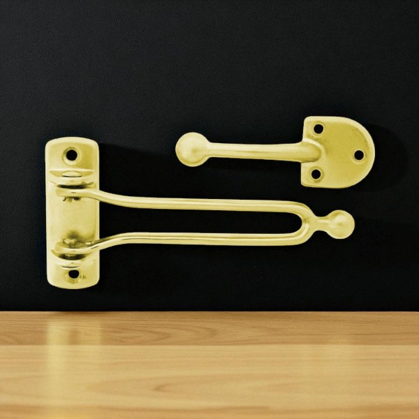 Entrebâilleur de porte ROMA, Laiton