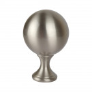 Boule de rampe d’escalier BOWL, Laiton nickel mat D85mm