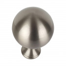 Boule de rampe d’escalier BOWL, Laiton nickel mat D85mm