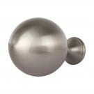 Boule de rampe d’escalier BOWL, Laiton nickel mat D85mm