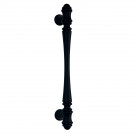 Poignée de meuble OSCAR zamak noir mat entraxe 128 mm