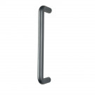 Poignée de meuble FIL en métal gris entraxe 96mm