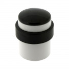 Butée de porte sol CYLINDRIQUE, Aluminium blanc mat