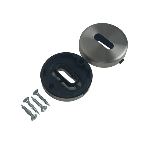 Rosace ronde grise clé