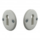 Rosace porcelaine ronde clé