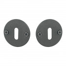 Rosace de fonction cle fer patiné