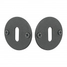 Rosace de fonction cle fer patiné