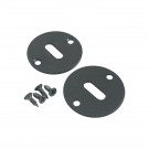 Rosace de fonction cle fer patiné