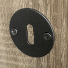 Rosace de fonction cle fer patiné