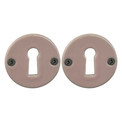 Rosace porcelaine ronde clé