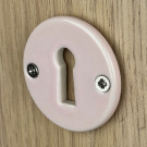 Rosace porcelaine ronde clé