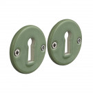 Rosace porcelaine ronde clé