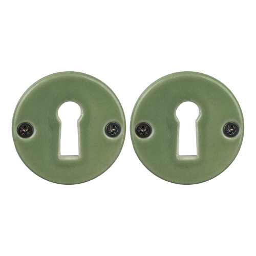 Rosace porcelaine ronde clé